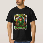 Bigfoot Leprechaun Prone to Shenanigans T-Shirt (Vorderseite)