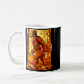 Bigfoot Lgrim Turkey Pumpkin Thanksgiving Day Funn Kaffeetasse (Links)