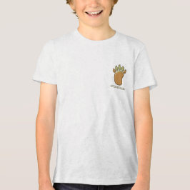 Bigfoot - Little Explorer - Kids & Toddler Tri-Blend Shirt