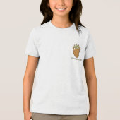 Bigfoot - Little Explorer - Kids & Toddler Tri-Blend Shirt (Vorderseite)