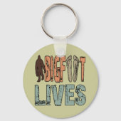 Bigfoot Lives Schlüsselanhänger (Vorderseite)