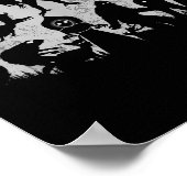 Bigfoot Loch Ness Monster Mothman And Aliens Funny Poster (Ecke)