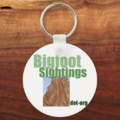 Bigfoot-Logos Schlüsselanhänger (Vorderseite)