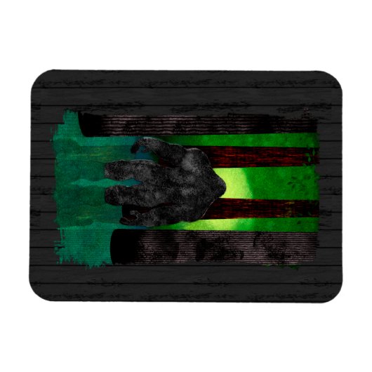 Bigfoot Magnet (Horizontal)