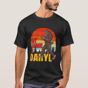 Bigfoot mein Name ist Daryl Sunset T-Shirt