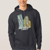Bigfoot-Meme-Parodie Hoodie (Vorderseite)