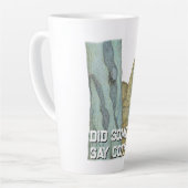Bigfoot-Meme-Parodie Milchtasse (Linke Ecke)
