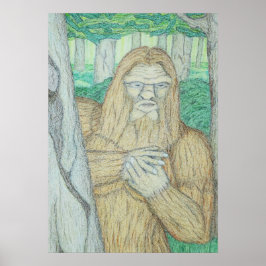 Bigfoot-Meme-Parodie Poster