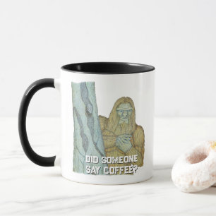 Bigfoot-Meme-Parodie Tasse