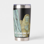 Bigfoot-Meme-Parodie Thermobecher (Vorderseite)