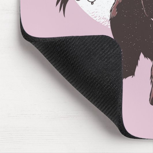 Bigfoot MerChristmas Mousepad (Ecke)