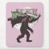 Bigfoot MerChristmas Mousepad (Vorne)