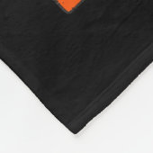 Bigfoot Merica Rock American Flag Patriotic 4. Fleecedecke (Ecke)