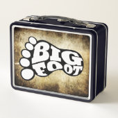 Bigfoot Metall Brotdose (Rückseite)