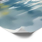 Bigfoot mit einem Adler auf der Schulter Poster (Ecke)