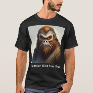 Bigfoot mit roten Augen T-Shirt