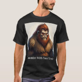 Bigfoot mit roten Augen T-Shirt (Vorderseite)