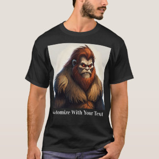 Bigfoot mit roten Augen T-Shirt