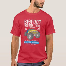 Bigfoot Monster Truck – Ultimate Destruction Desig T-Shirt