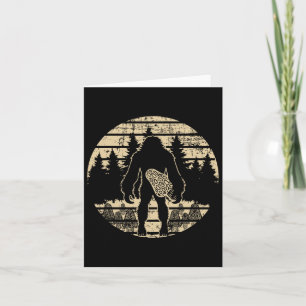 Bigfoot Morel Mushroom Foraging Mycology Shroom Hu Karte