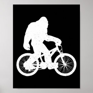 Bigfoot Mountainbike Downhill-Mountainbiken Fahrra Poster