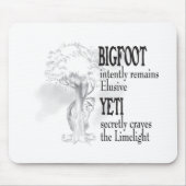 Bigfoot Mousepad (Vorne)