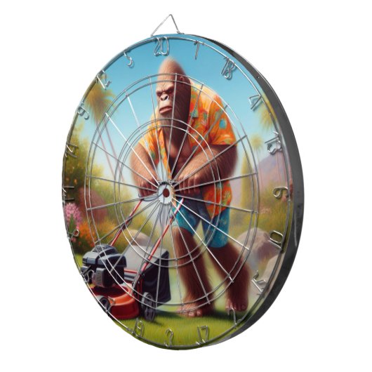 Bigfoot Moving Dartscheibe (Vorderseite rechts)