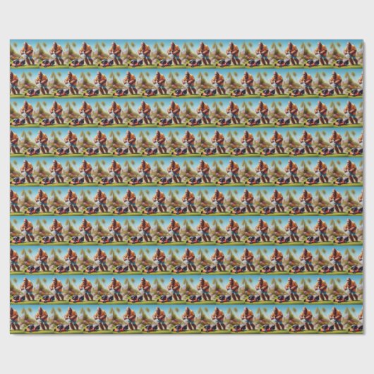 Bigfoot Moving Geschenkpapier (Flach)