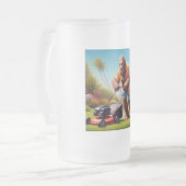 Bigfoot Moving Mattglas Bierglas (Vorderseite Links)
