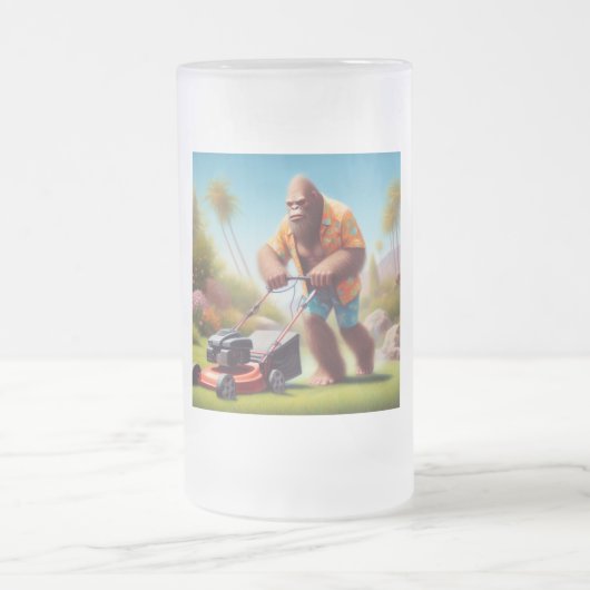 Bigfoot Moving Mattglas Bierglas (Mittel)
