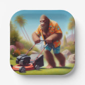 Bigfoot Moving Pappteller (Vorderseite)