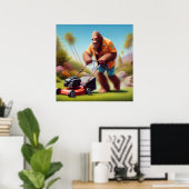 Bigfoot Moving Poster (Heimbüro)