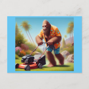 Bigfoot Moving Postkarte