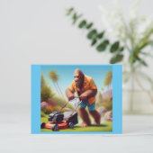 Bigfoot Moving Postkarte (Stehend Vorderseite)