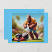 Bigfoot Moving Postkarte (Vorne/Hinten)