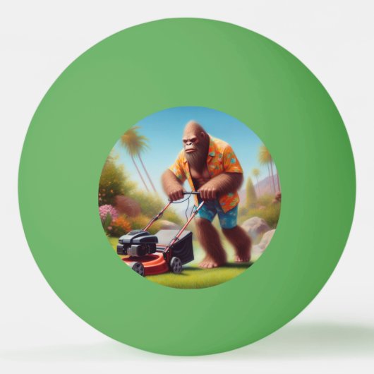Bigfoot Moving Tischtennisball (Vorderseite)