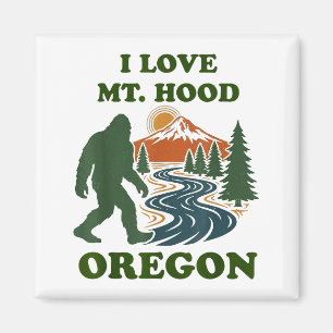 Bigfoot mt hood oregon  magnet