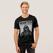 Bigfoot-Mugshot Tri-Blend Shirt (Vorderseite voll)