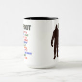 Bigfoot-Namen Tasse (Zentrum)