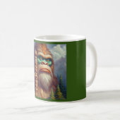 Bigfoot Native American Totem Kaffeetasse (VorderseiteRechts)