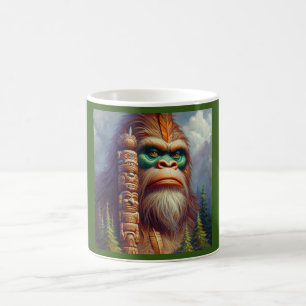 Bigfoot Native American Totem Kaffeetasse