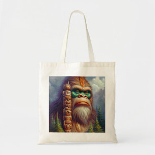 Bigfoot Native American Totem Tragetasche