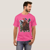 Bigfoot Nessie Alien Werewolf Cryptid Forces Crypt T-Shirt (Vorne ganz)