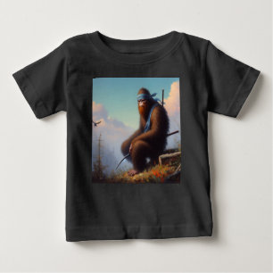 Bigfoot Ninja Baby T-shirt