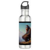 Bigfoot Ninja Edelstahlflasche (Vorderseite)