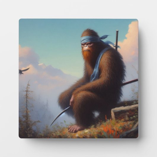 Bigfoot Ninja Fotoplatte (Vorderseite)