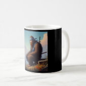 Bigfoot Ninja Kaffeetasse (VorderseiteRechts)