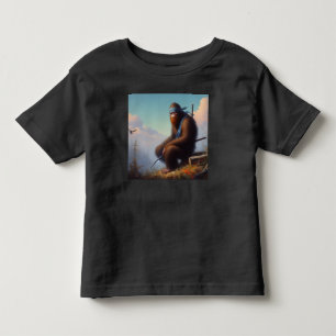 Bigfoot Ninja Kleinkind T-shirt