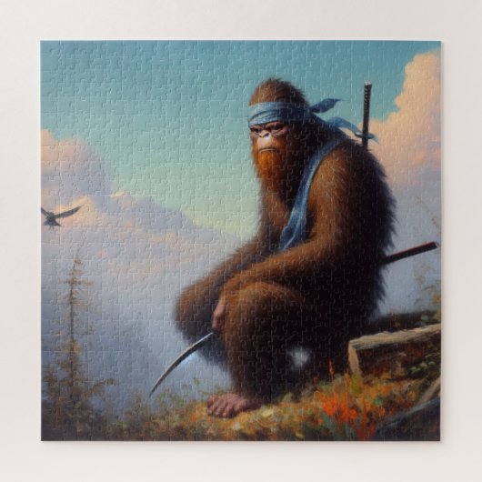 Bigfoot Ninja Puzzle (Vertikal)