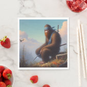 Bigfoot Ninja Serviette (Beispiel)